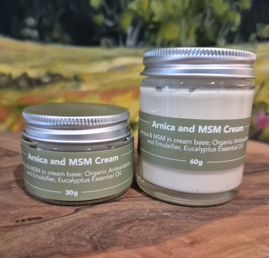 Arnica and MSM cream
