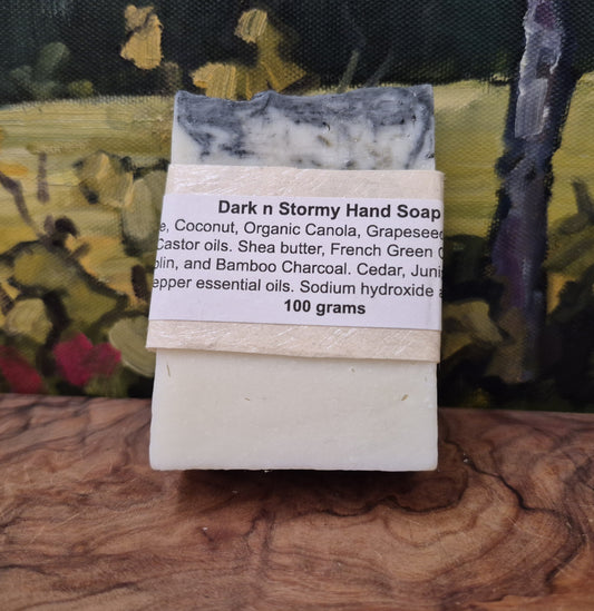 Dark and Stormy Soap
