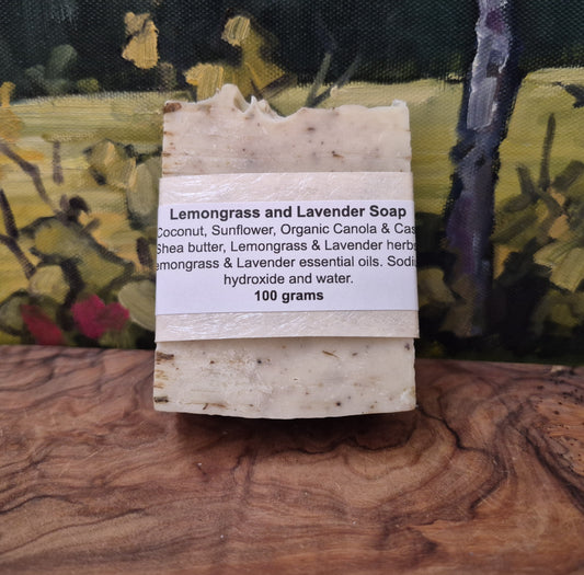 Lemongrass and Lavender Soap